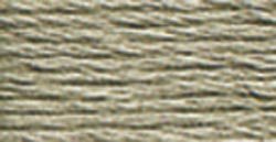 DMC: Konus stilechtes Floss DMC Stickerei Baumwolle sechsreihig 100 g Cone-Beaver grau Medium, von DMC