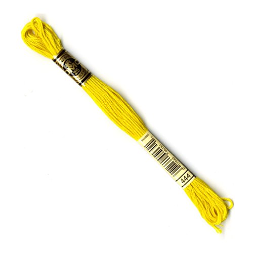 DMC 117-444 DMC Sticktwist Cotton 8,7 Yards-Dark Lemon - 12er Pack von DMC