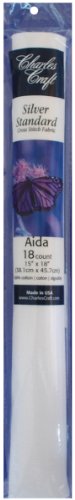 DMC 211861 Silver Label Aida, weiche Röhre, 18 Stück, Nicht zutreffend, Mehrfarbig, 43.18 x 5.08 x 3.04 cm DMC 211861 Silver Label Aida, weiche Röhre, 18 Stück, Nicht zutreffend, Mehrfarbig, 43.18 x 5.08 x 3.04 cm von DMC