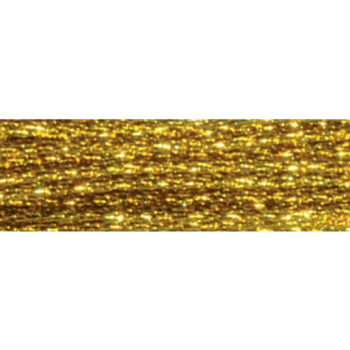 DMC 317W-E3852 Polyester-Sticktwist mit Lichteffekten, 8 m, Dunkelgold von DMC