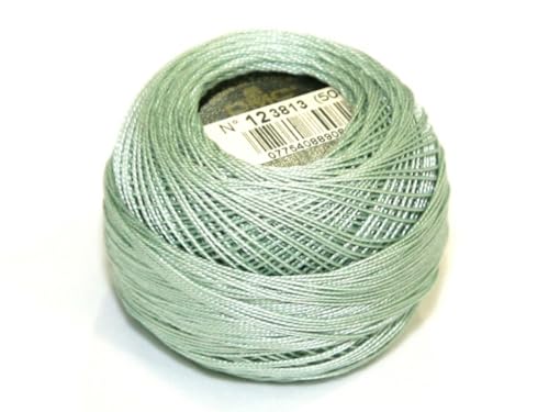 DMC 3813 Perlgarn, Baumwolle, Größe 12, 10 g Ball von DMC