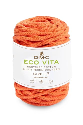 DMC 384-010 Garn, Cotton, 010 Orange, 55 m, meter von DMC