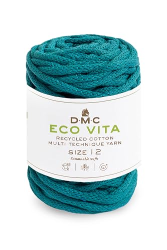 DMC 384-082 Garn, Cotton, türkis, 55 m, Meter von DMC