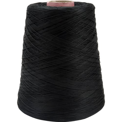 DMC 5628-310 Six Strand Embroidery Cotton, 500 gm, Schwarz by DMC von DMC