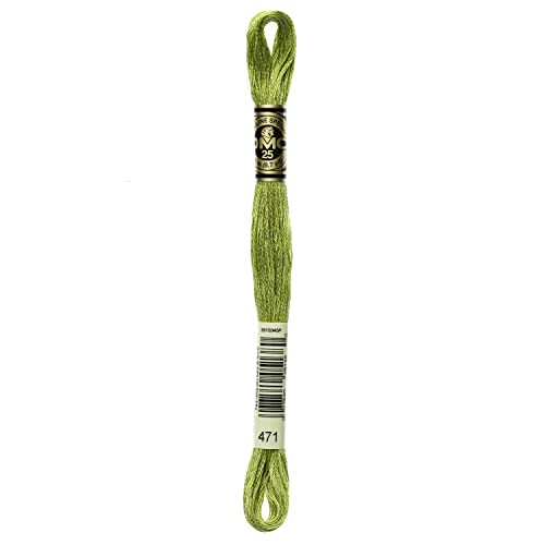 DMC 6-Strand Embroidery Cotton 8.7yd-Very Light Avocado Green DMC 6-Strand Embroidery Cotton 8.7yd-Very Light Avocado Green von DMC