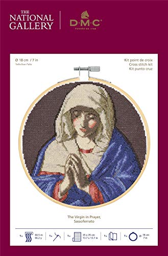DMC BL1210/71 National Gallery-Die Jungfrau im Gebet, verschieden, Nicht zutreffend, 239 gramm von DMC