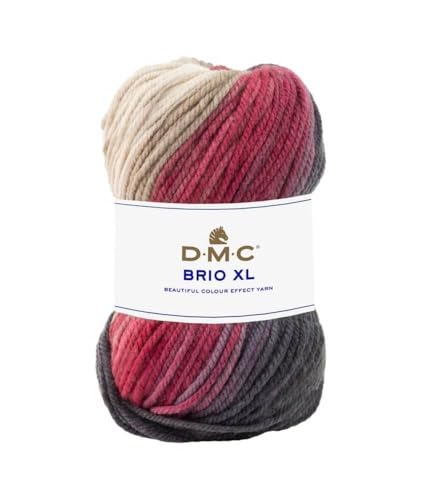 DMC BRIO XL Garn, Burgunderrot, Cod.423 von DMC