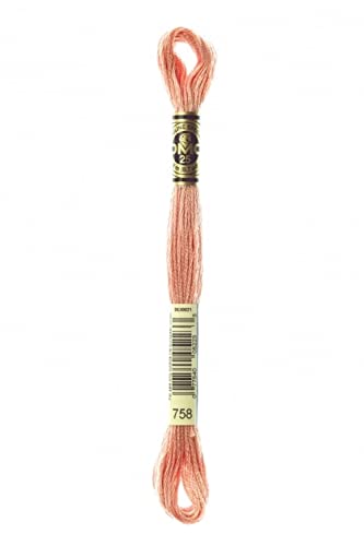 DMC Baumwoll-Stickgarn 758, pro Knäuel DMC Baumwoll-Stickgarn 758, pro Knäuel von DMC