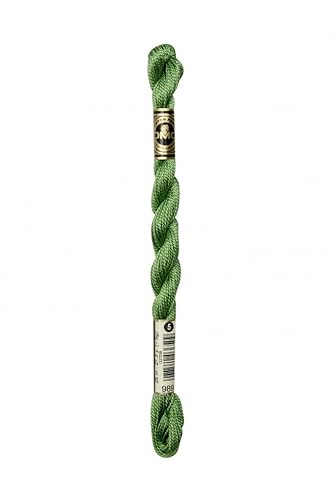 DMC Baumwollgarn Perlglanz Größe 5 989 - pro Stück von DMC