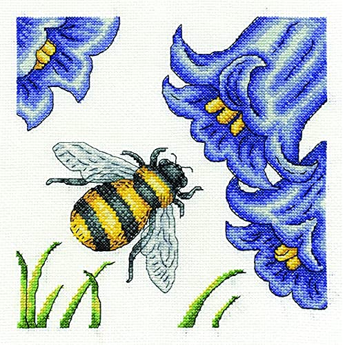 DMC "Bee und Glockenblumen 14 Zählen Set, Mehrfarbig DMC "Bee und Glockenblumen 14 Zählen Set, Mehrfarbig von DMC