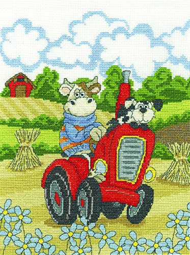 DMC Cruising Kuh Set, 100% Baumwolle, Mehrfarbig DMC Cruising Kuh Set, 100% Baumwolle, Mehrfarbig von DMC