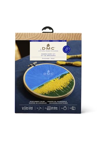DMC - DMC Sunflower Fields (12.5cm) Kreuzen Stich Stickerei Bausatz - 1 Setzen von DMC