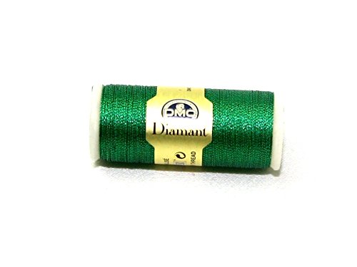 DMC Diamant-Metallic Stickgarn, 35 m, Farbe grün-D699 pro Spule von DMC