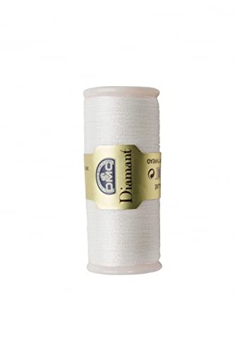 DMC Diamant-Metallic-Stickgarn D5200, weiß, irisierend – Pro Spule DMC Diamant-Metallic-Stickgarn D5200, weiß, irisierend – Pro Spule von DMC