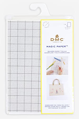 DMC FC0002 Feuille, Papier Soluble à l'eau, Blanc, 21 x 0,02 x 29,5 cm DMC FC0002 Feuille, Papier Soluble à l'eau, Blanc, 21 x 0,02 x 29,5 cm von DMC