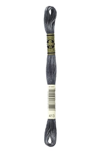 DMC Gold Concept Mouliné-Garn, 8 m, Farbe 413, Stickerei DMC Gold Concept Mouliné-Garn, 8 m, Farbe 413, Stickerei von DMC