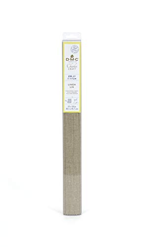 DMC - Leinen 28 ct. - 11 Fäden/cm - 100% Leinen - Kreuzstich oder traditionelle Stickerei, ideal für erfahrene Sticker/innen DMC - Leinen 28 ct. - 11 Fäden/cm - 100% Leinen - Kreuzstich oder traditionelle Stickerei, ideal für erfahrene Sticker/innen von DMC