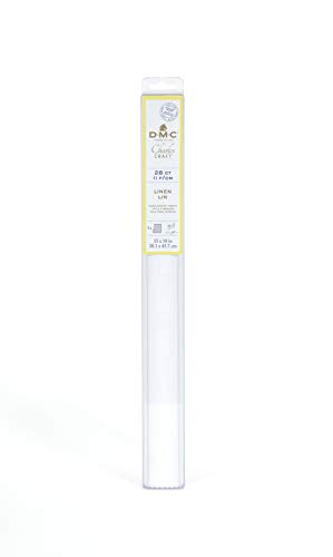 DMC - Leinen 28 ct. - 11 Fäden/cm - 100% Leinen - Kreuzstich oder traditionelle Stickerei, ideal für erfahrene Sticker/innen DMC - Leinen 28 ct. - 11 Fäden/cm - 100% Leinen - Kreuzstich oder traditionelle Stickerei, ideal für erfahrene Sticker/innen von DMC