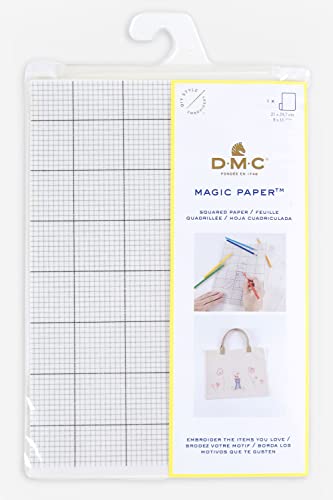 DMC FC0003 Feuille, Papier Soluble à l'eau, Blanc, 21 x 0,02 x 29,5 cm DMC FC0003 Feuille, Papier Soluble à l'eau, Blanc, 21 x 0,02 x 29,5 cm von DMC