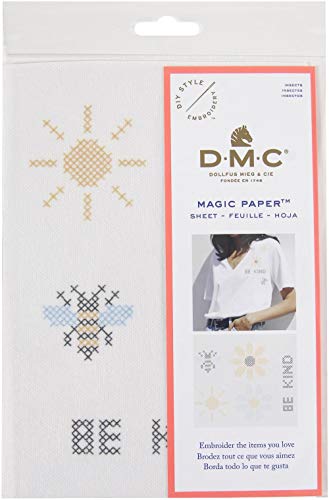 DMC Magic Sheet Kreuzstichvorlage mit Insektenmotiv A5 von DMC
