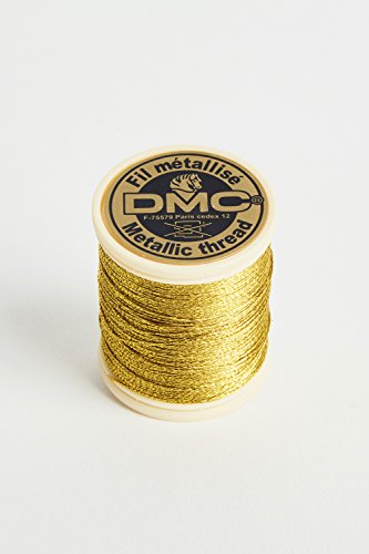 DMC - Metallic Stickgarn dunkelgold von DMC