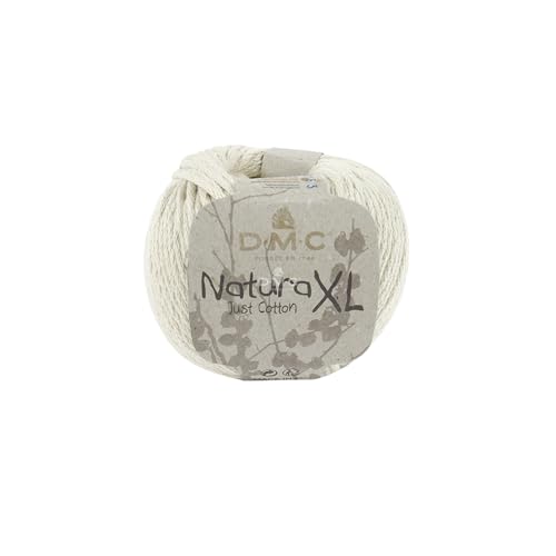 DMC - Natura Just Cotton XL, 100% Baumwolle - ideal für Strick- und Häkelarbeiten | 100 g, 75 m, 23 Farben von DMC