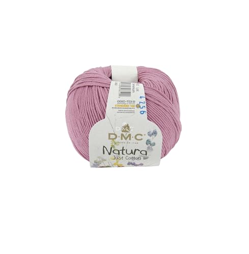 DMC - Natura Just Cotton - 100% Baumwolle | Für die Herstellung von Heimtextilien und Kleidungen | 50 g - 155 m - 62 Farben von DMC