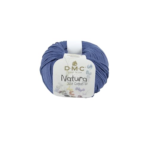 DMC - Natura Just Cotton - 100% Baumwolle | Für die Herstellung von Heimtextilien und Kleidungen | 50 g - 155 m - 62 Farben von DMC