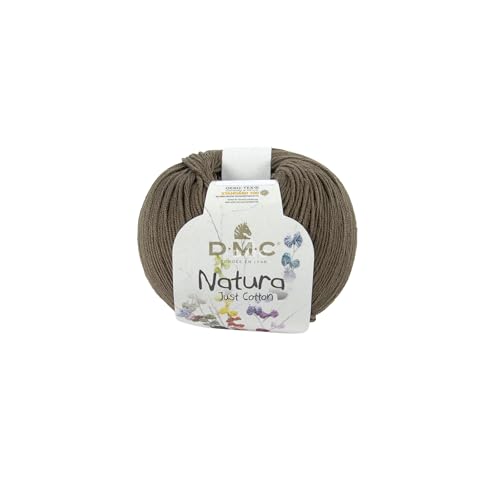 DMC - Natura Just Cotton - 100% Baumwolle | Für die Herstellung von Heimtextilien und Kleidungen | 50 g - 155 m - 62 Farben von DMC