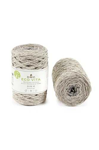 DMC - Eco Vita 4 Multico | Recyceltes Baumwollgarn - mit Pflanzen-Etikett | 250 g - 200 m - 6 Farben DMC - Eco Vita 4 Multico | Recyceltes Baumwollgarn - mit Pflanzen-Etikett | 250 g - 200 m - 6 Farben von DMC