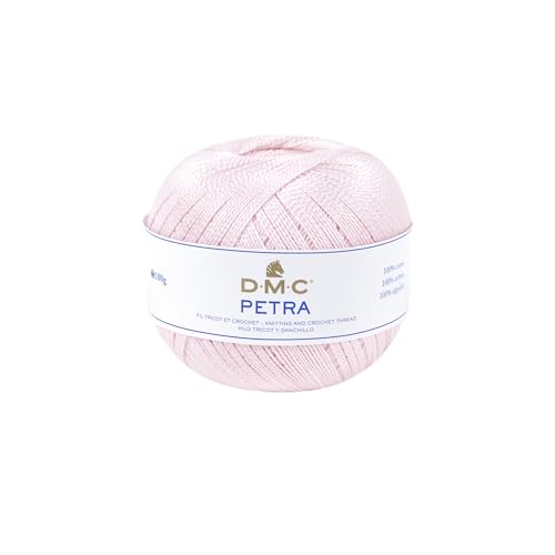 DMC - Petra, Häkel- und Strickgarn | 100% Baumwolle - Ideal für Kleidung, Babykleidung und Wohnaccessoires | 100 Gr von DMC