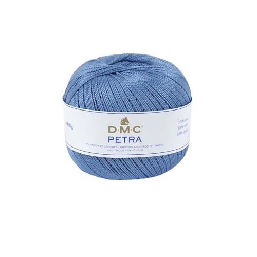DMC - Petra, Häkel- und Strickgarn | 100% Baumwolle - Ideal für Kleidung, Babykleidung und Wohnaccessoires | 100 Gr von DMC