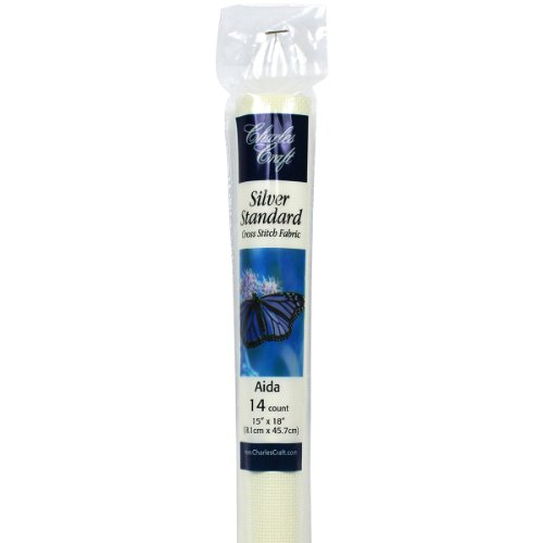 DMC Silver Label Aida 14 Count 15 Zoll X 18 Weich tube-off weiß, andere, mehrfarbig DMC Silver Label Aida 14 Count 15 Zoll X 18 Weich tube-off weiß, andere, mehrfarbig von DMC
