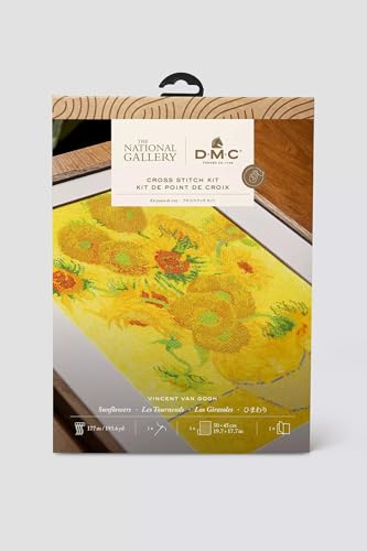 DMC - Sonnenblumen von Van Gogh, The National Gallery Kreuzstichset Niveau fortgeschritten DMC - Sonnenblumen von Van Gogh, The National Gallery Kreuzstichset Niveau fortgeschritten von DMC