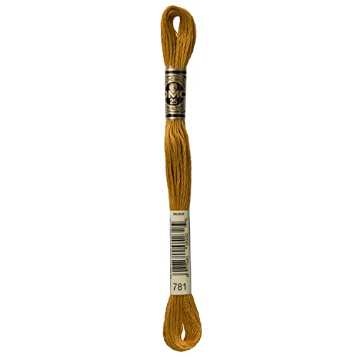 DMC Stickgarn, 6-reihig, sehr dunkler Topas DMC Stickgarn, 6-reihig, sehr dunkler Topas von DMC