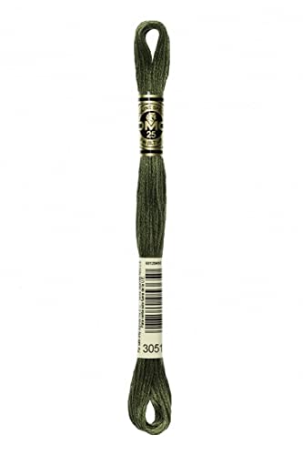 DMC Stickgarn aus Baumwolle, 3051, pro Knäuel von DMC