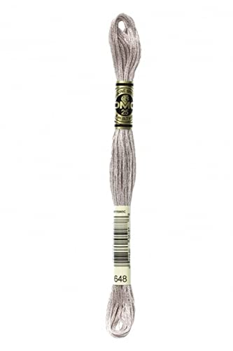 DMC Stickgarn aus Baumwolle, 648, pro Knäuel von DMC