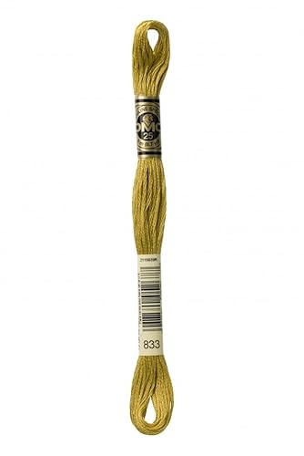DMC Stickgarn aus Baumwolle, 833, pro Knäuel DMC Stickgarn aus Baumwolle, 833, pro Knäuel von DMC