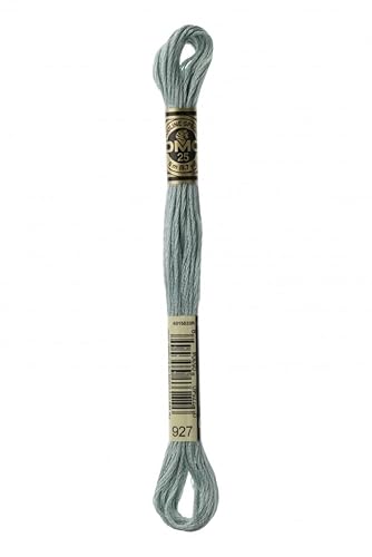 DMC Stickgarn aus Baumwolle, 927, pro Knäuel von DMC