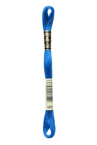 DMC Stickgarn aus Baumwolle, 995, pro Knäuel von DMC