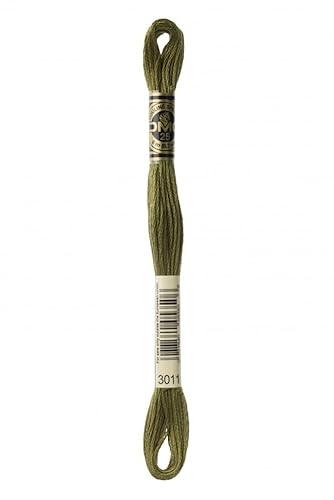 DMC Stickgarn aus Baumwolle 3011, je Knäuel DMC Stickgarn aus Baumwolle 3011, je Knäuel von DMC