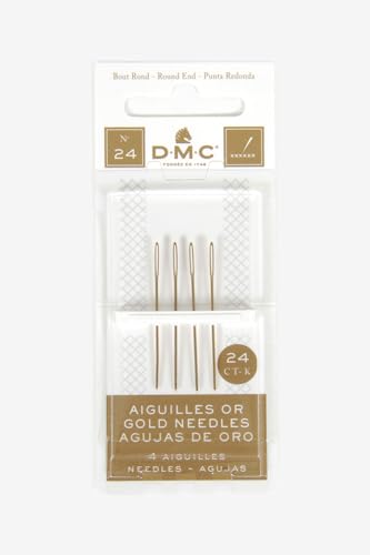 DMC Sticknadeln, Gold, Größe 24-4 Stück DMC Sticknadeln, Gold, Größe 24-4 Stück von DMC