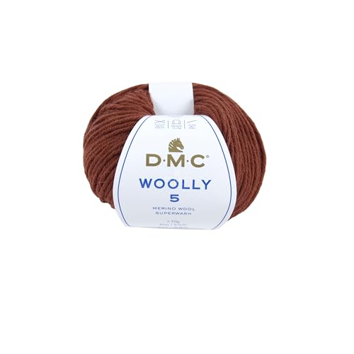 DMC - Woolly, 100% Merinowolle - weiches Gefühl auf der Haut | 50 Gr von DMC