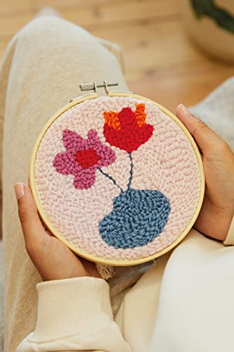 DMC - Zarte Blumen - Punch Needle Set DMC - Zarte Blumen - Punch Needle Set von DMC