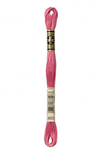 DMC gestrandet Baumwolle Stickgarn 3833 – Pro Knäuel von DMC