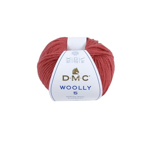 DMC "wollig 12,7 cm Merino Wolle, Coral, 80 m von DMC