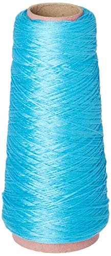 DMC: Cone Floss DMC Stickgarn, 6 Stränge, Baumwolle, 100 g, kegelförmig, Stickerei, Türkis hell hell hell, 8.85 x 8.85 x 14.14 cm, 411 DMC: Cone Floss DMC Stickgarn, 6 Stränge, Baumwolle, 100 g, kegelförmig, Stickerei, Türkis hell hell hell, 8.85 x 8.85 x 14.14 cm, 411 von DMC