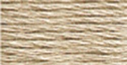 DMC: Konus stilechtes Floss Stickerei Baumwolle 100 g Cone-beige braun sehr leicht, sechsreihig von DMC
