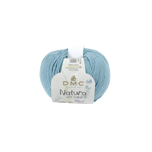 DMC - Natura Just Cotton - 100% Baumwolle | Für die Herstellung von Heimtextilien und Kleidungen | 50 g - 155 m - 62 Farben von DMC