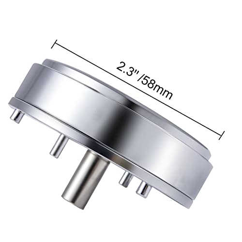 32 mm 44 mm 50 mm 56 mm 58 mm 75 mm rund Knopfabzeichen Stanze Drücken Sie die austauschbare m-alte for DIY Abzeichenherstellung Leistungsstärker und effizienter(2.3 inch 58mm) von DMETE